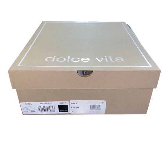 Dolce Vita Emol Pecan Suede Size 7 NEW - Picture 6 of 7